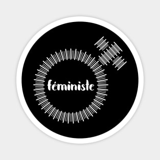 Feministe FRENCH Feminist Magnet